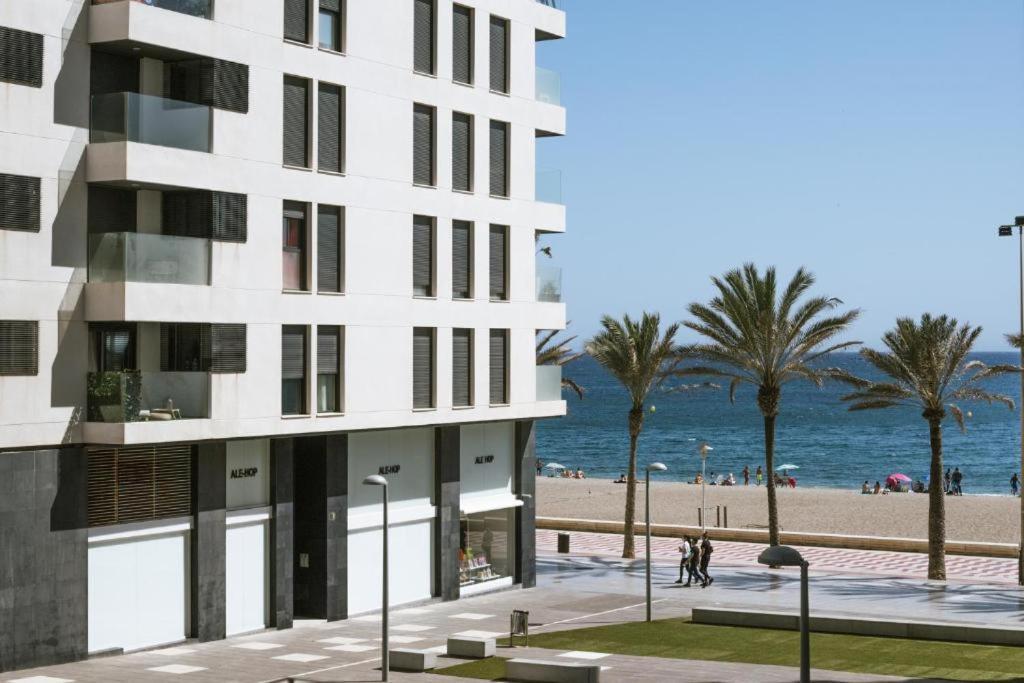 Expoholidays - Primera Linea De Playa Villapepita Parking Gratis Almería Eksteriør billede