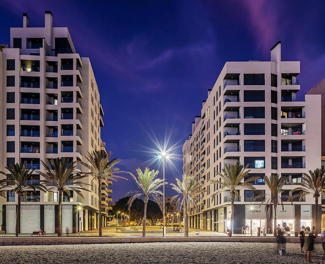 Expoholidays - Primera Linea De Playa Villapepita Parking Gratis Almería Eksteriør billede